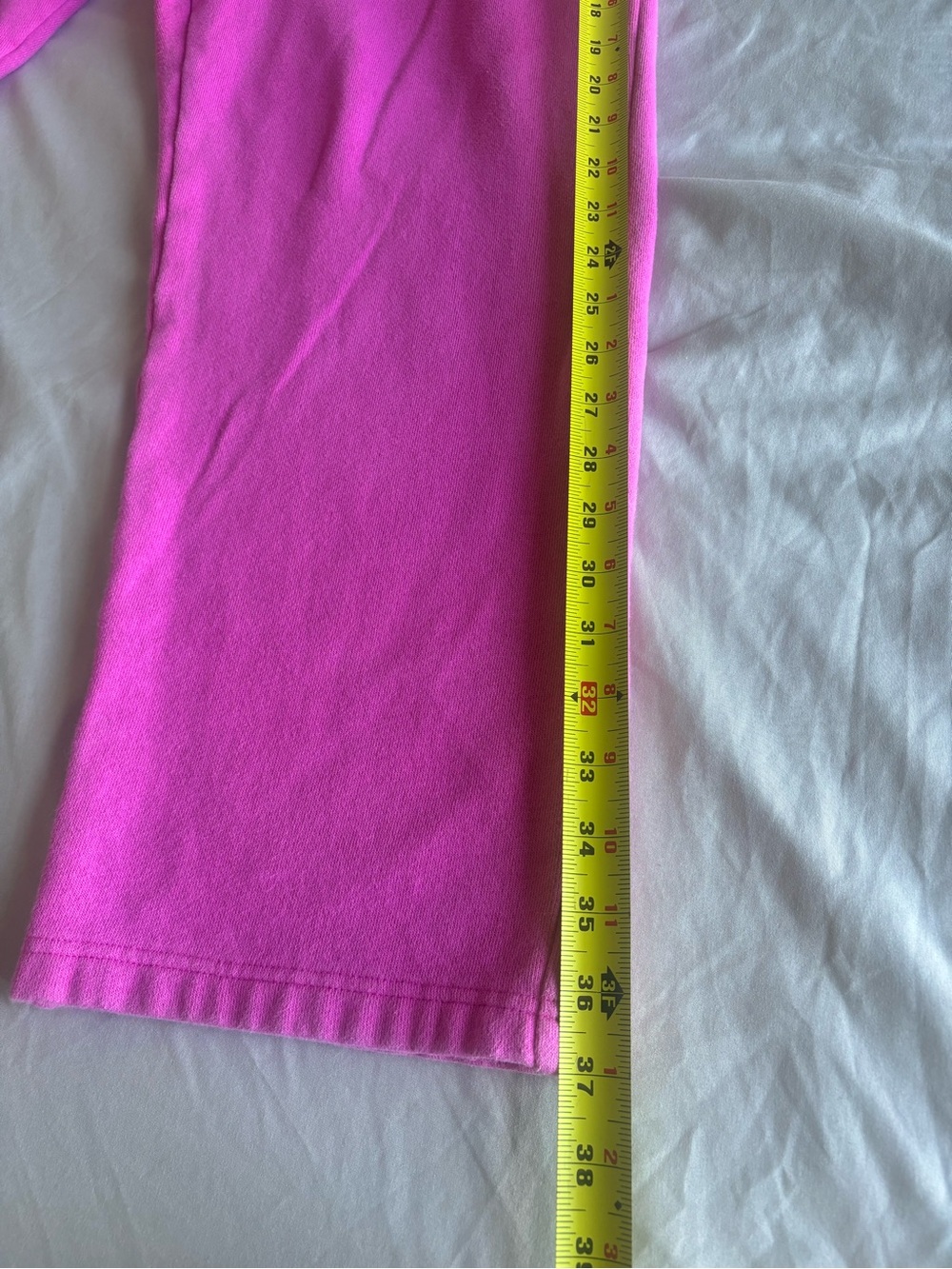 PINK Victoria's Secret Hot Pink Cozy Joggers size L 💗 - Picture 7 of 8